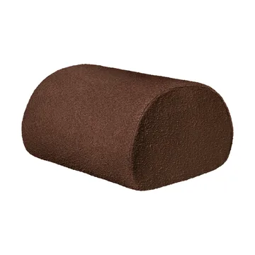 Μαξιλάρι καθίσματος Rouli pouf pure bouclé - Chestnut brown - Ferm Living