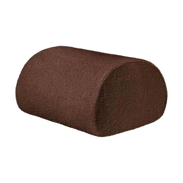 Μαξιλάρι καθίσματος Rouli pouf pure bouclé - Chestnut brown - Ferm Living