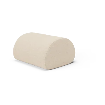 Μαξιλάρι καθίσματος Rouli pouf pure bouclé - Off-white - Ferm Living