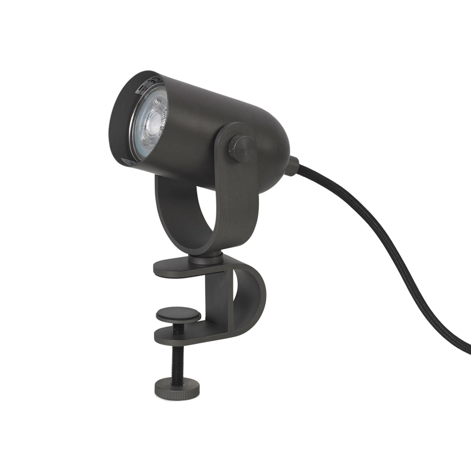 Ruuvi clamp λάμπα Ø6x16 εκ, Blackened iron Ferm Living