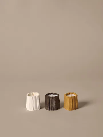 Rylith αρωματικό κερί 13h 3 τεμάχια - Σύκο, λεμονόχορτο, χαμομήλι - Ferm Living