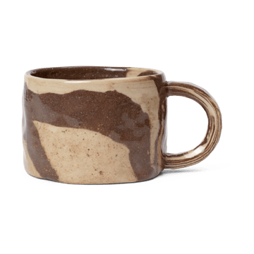 Κούπα Ryu χαμηλή 20 cl - Sand-brown - Ferm Living