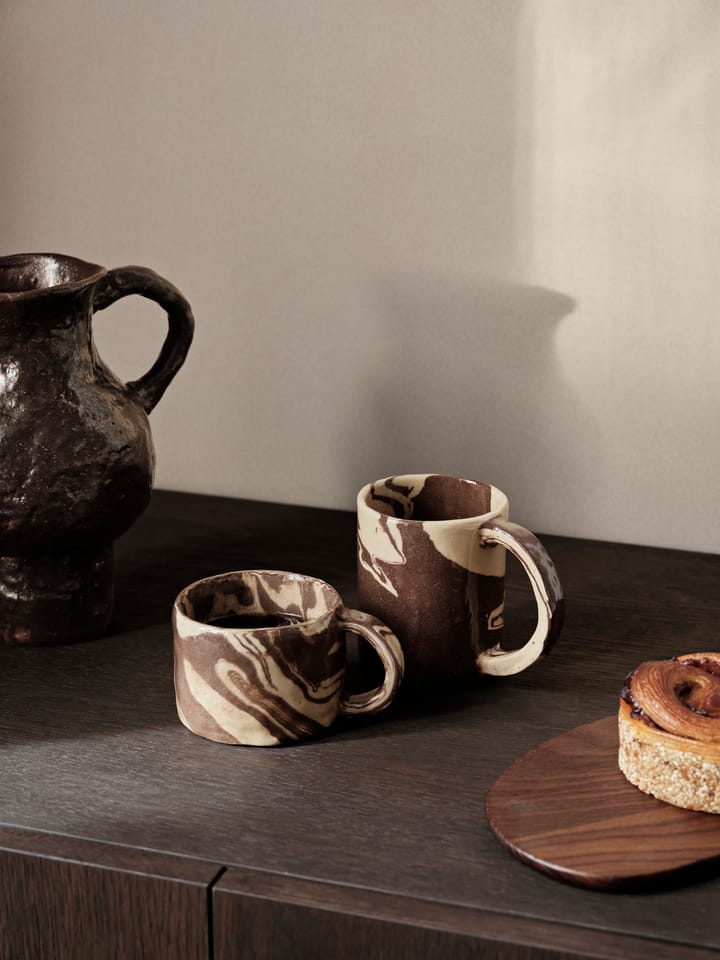 Κούπα Ryu χαμηλή 20 cl, Sand-brown Ferm Living