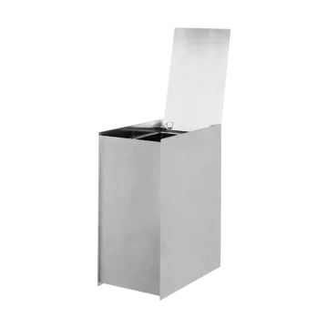 Sama κάδος απορριμμάτων - Brushed stainless steel - Ferm Living