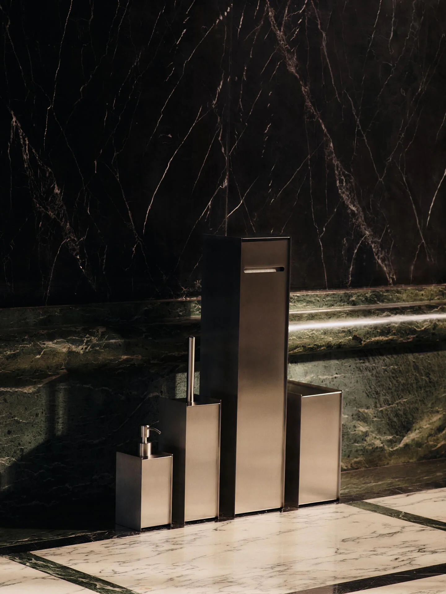 Sama βούρτσα τουαλέτας, Brushed stainless steel Ferm Living