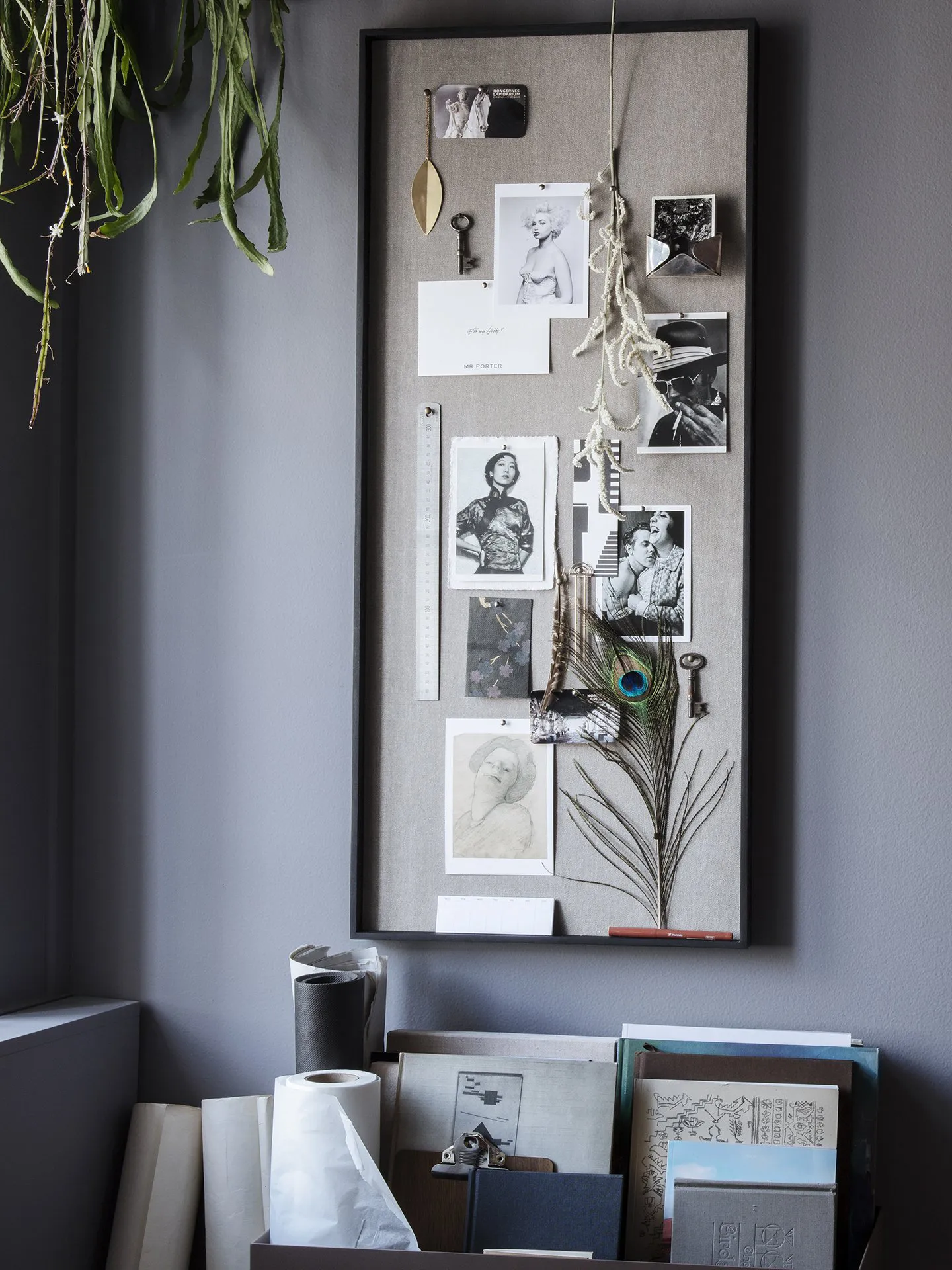 Scenery πίνακας ανακοινώσεων 45x100 cm, Μπεζ Ferm Living