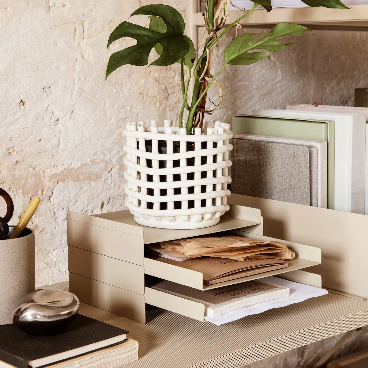 Sculptural διακοσμητικό γλυπτό, Ανοξείδωτο ατσάλι Ferm Living