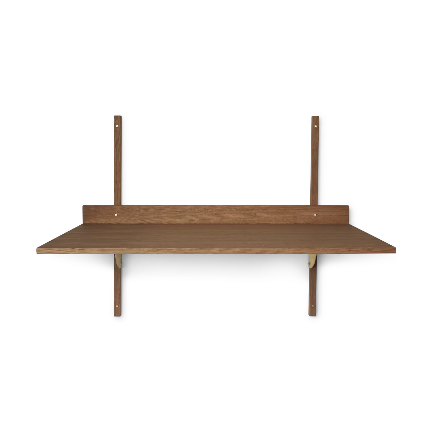 Sector γραφείο, Smoked Oak, brass Ferm Living