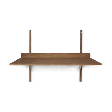 Sector γραφείο - Smoked Oak, brass - Ferm Living