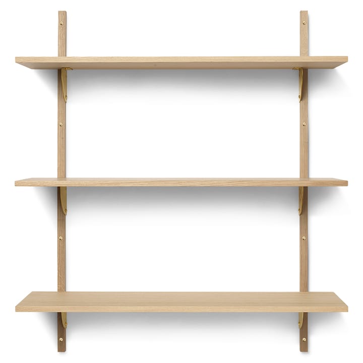 Sector ράφι triple wide - Δρυς-μπρούτζος - Ferm Living