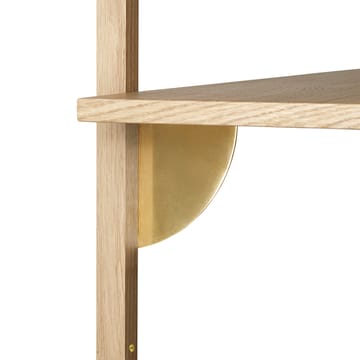 Sector ράφι triple wide - Δρυς-μπρούτζος - Ferm Living