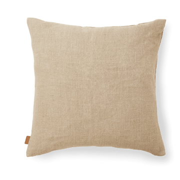 Senti Stripe μαξιλάρι 50x50 cm - Dark sand-linen - Ferm Living