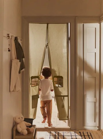 Settle κουρτίνα πόρτας - Elm green, 85x205 εκ. - Ferm Living