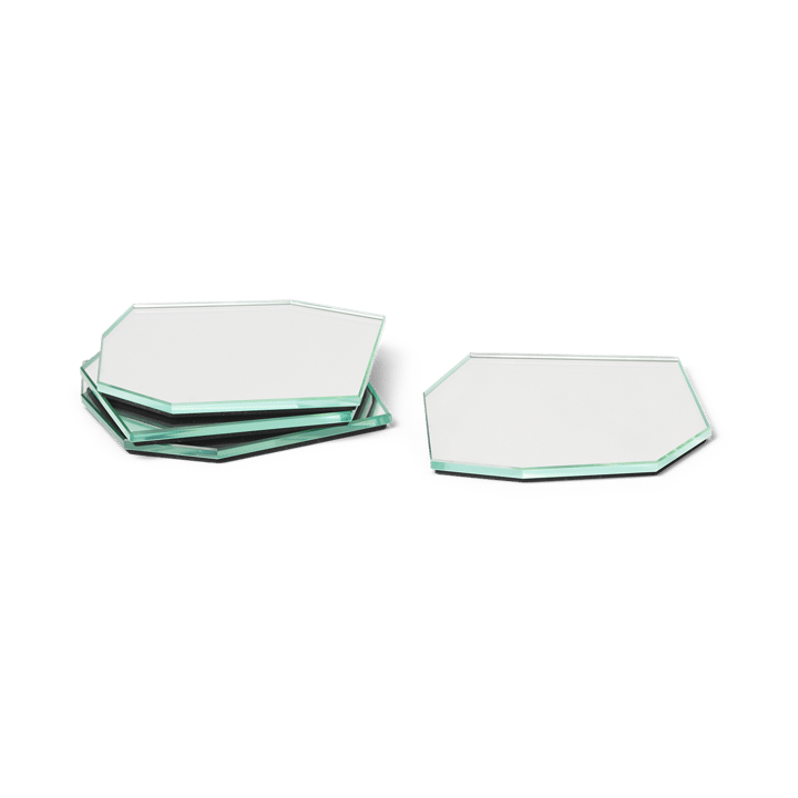 Shard σουβέρ Συσκευασία 4 τεμαχίων - Mirror - Ferm Living