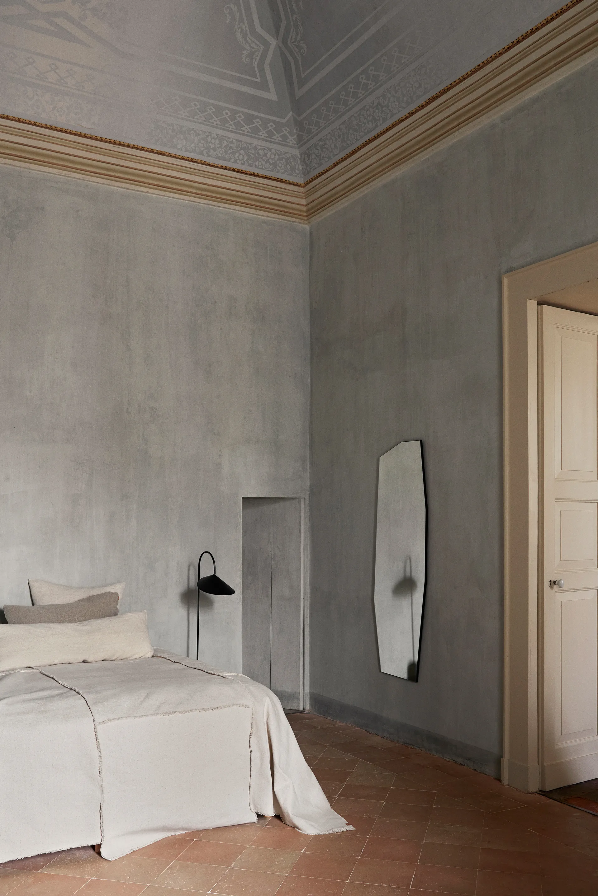 Shard καθρέφτης 57,8x165 εκ, Μαύρο Ferm Living