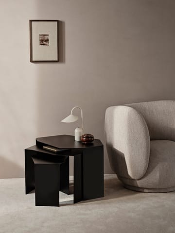 Τραπέζι Shard cluster συσκευασία 3 τεμαχίων - Black - Ferm Living