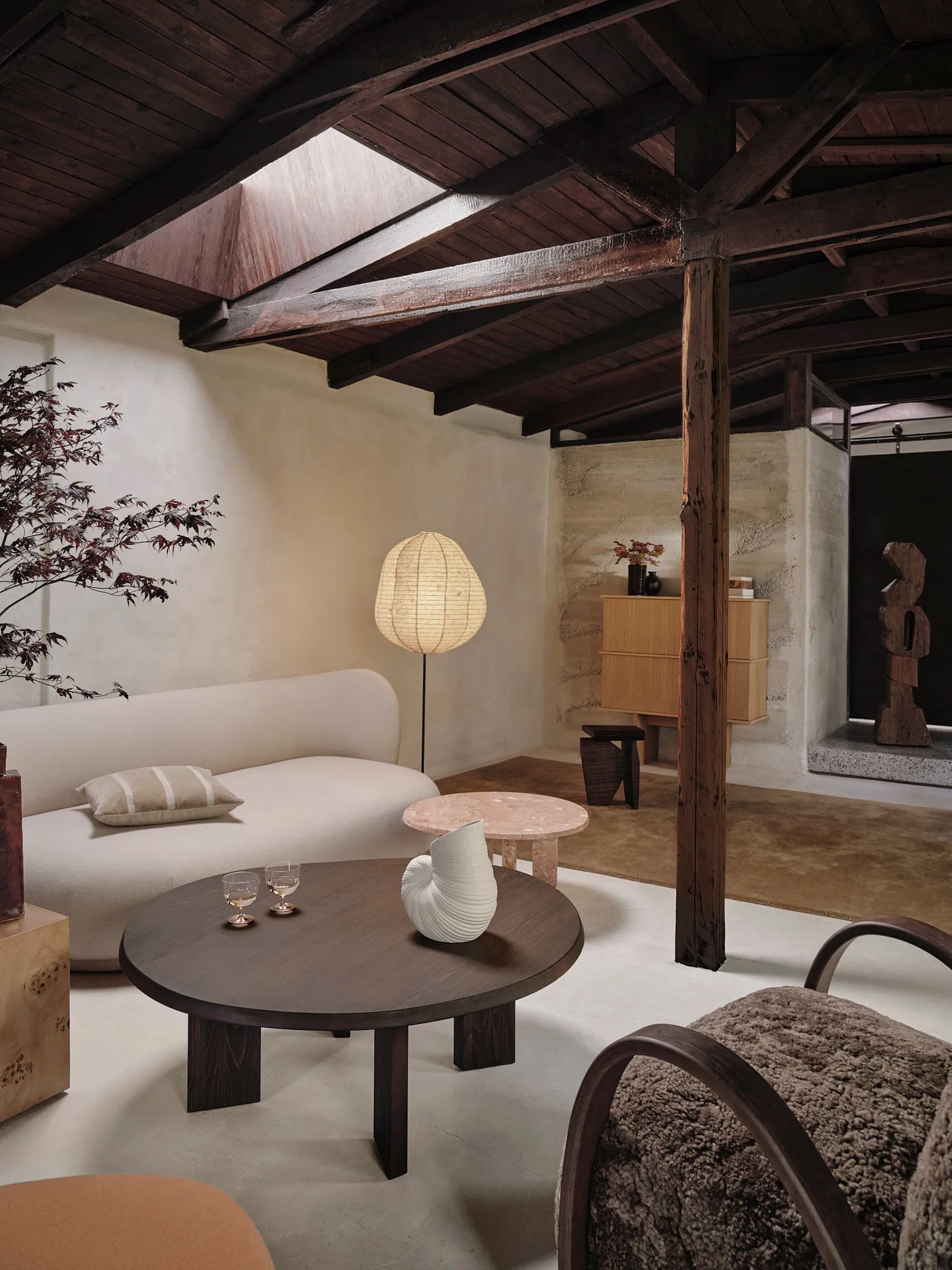 Shell βάζο, Off white Ferm Living