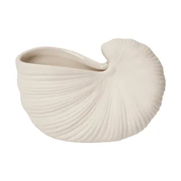 Shell pot γλάστρα - Off-white, 11x5,5x7,7 εκ. - Ferm Living