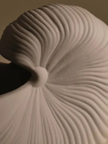 Shell pot γλάστρα - Off-white, 23x11,5x16 εκ. - Ferm Living