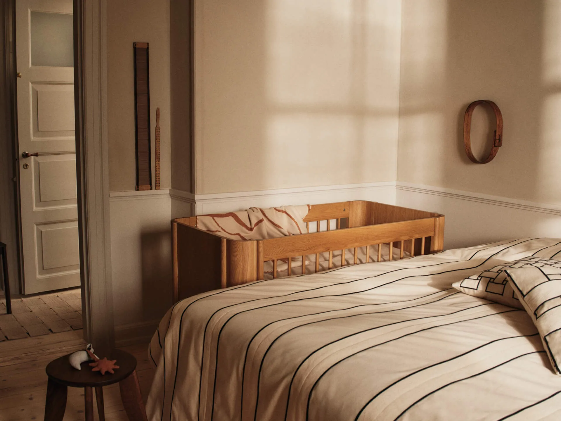 Skye ριχτάρι, Sienna-parchment, 80x120 εκ. Ferm Living