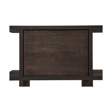 Slope παγκάκι με αποθηκευτικό χώρο 75x38x51 εκ. - Dark Stained - Ferm Living