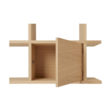 Slope παγκάκι με αποθηκευτικό χώρο 75x38x51 εκ. - Natural - Ferm Living