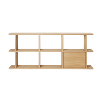 Slope παγκάκι με αποθηκευτικό χώρο 75x38x51 εκ. - Natural - Ferm Living