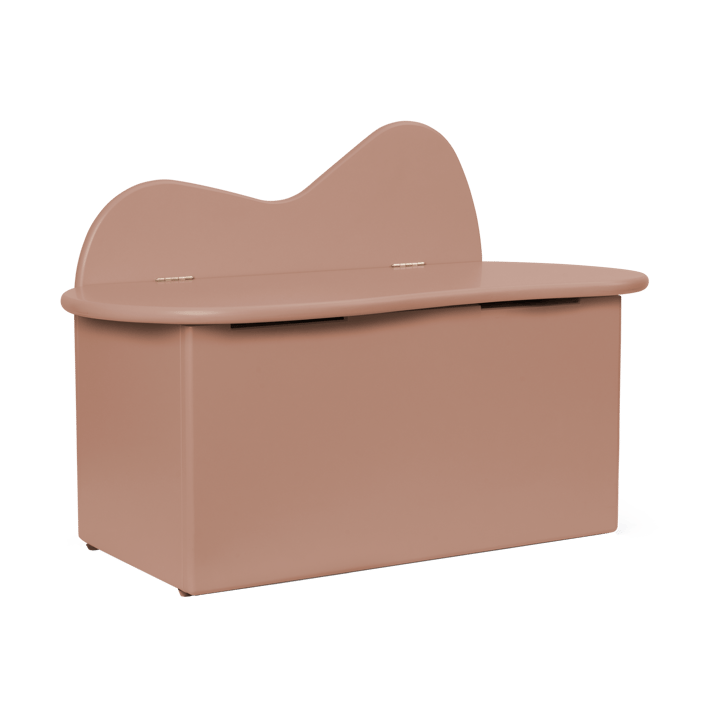 Slope παγκάκι με αποθηκευτικό χώρο 75x38x51 εκ - Rose - Ferm Living