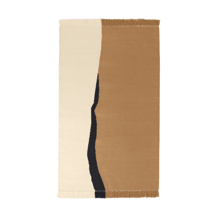 Soil Kelim χαλί - Dark sand-off white, 140x200 cm - Ferm Living