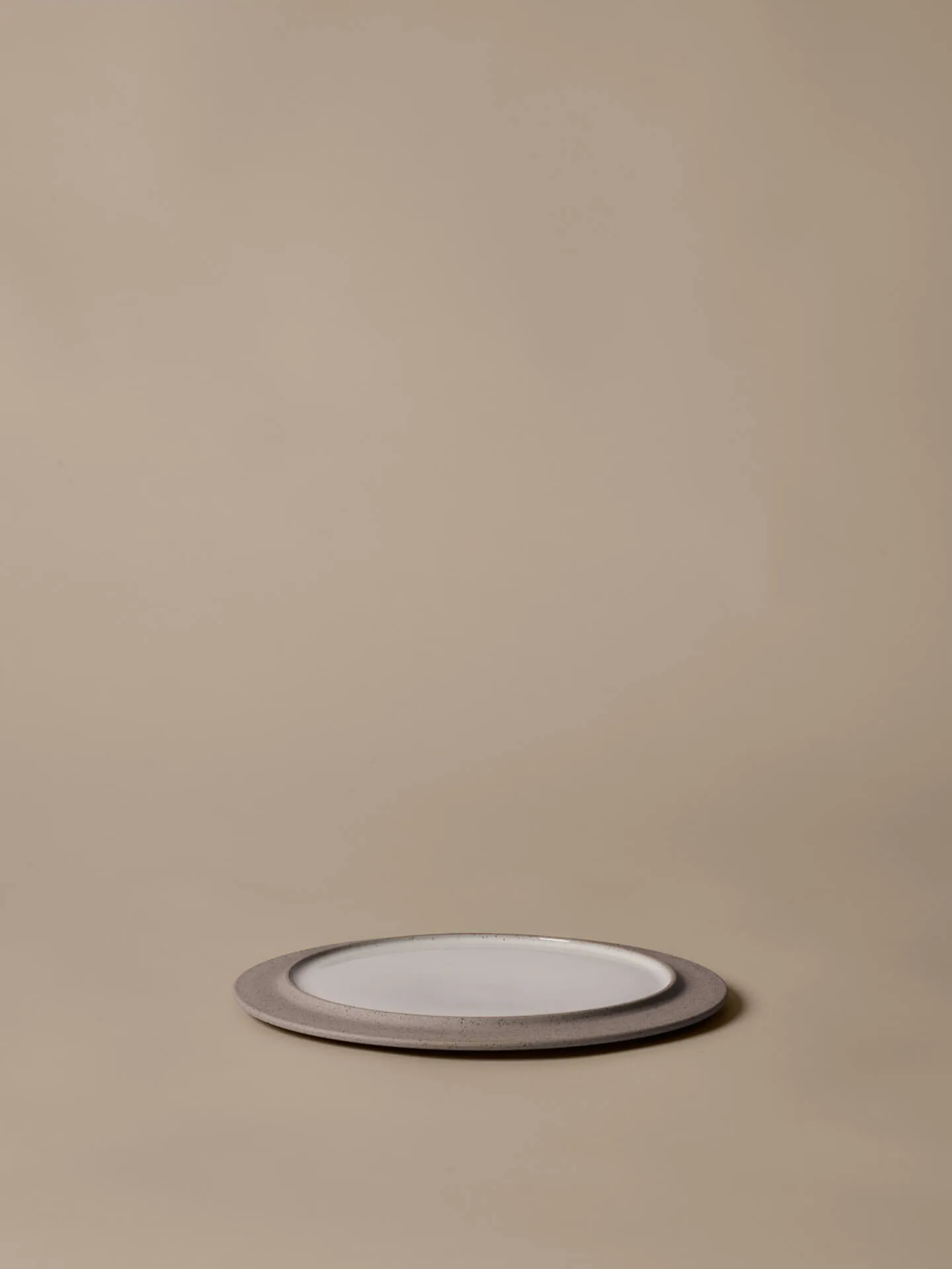 Sonae πιάτο 2-pack, Γκρι-λευκό, Ø25 εκ. Ferm Living