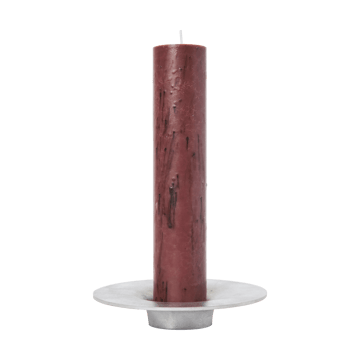 Soothe block κηροπήγιο Ø16 cm - Aluminium - Ferm Living