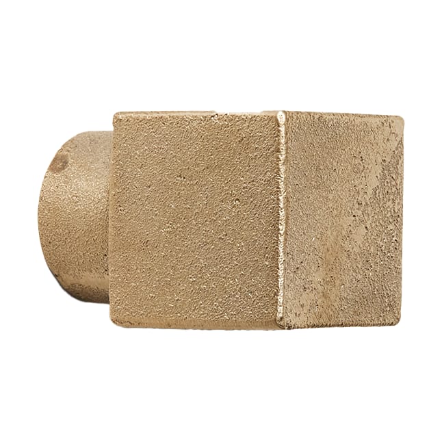 Square γάντζος small, Casted brass Ferm Living
