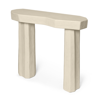 Βοηθητικό τραπέζι Staffa console table 33,4x100,8x85 cm - Ivory - Ferm Living