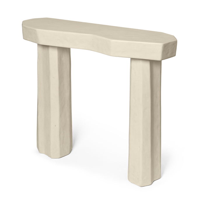 Βοηθητικό τραπέζι Staffa console table 33,4x100,8x85 cm, Ivory Ferm Living