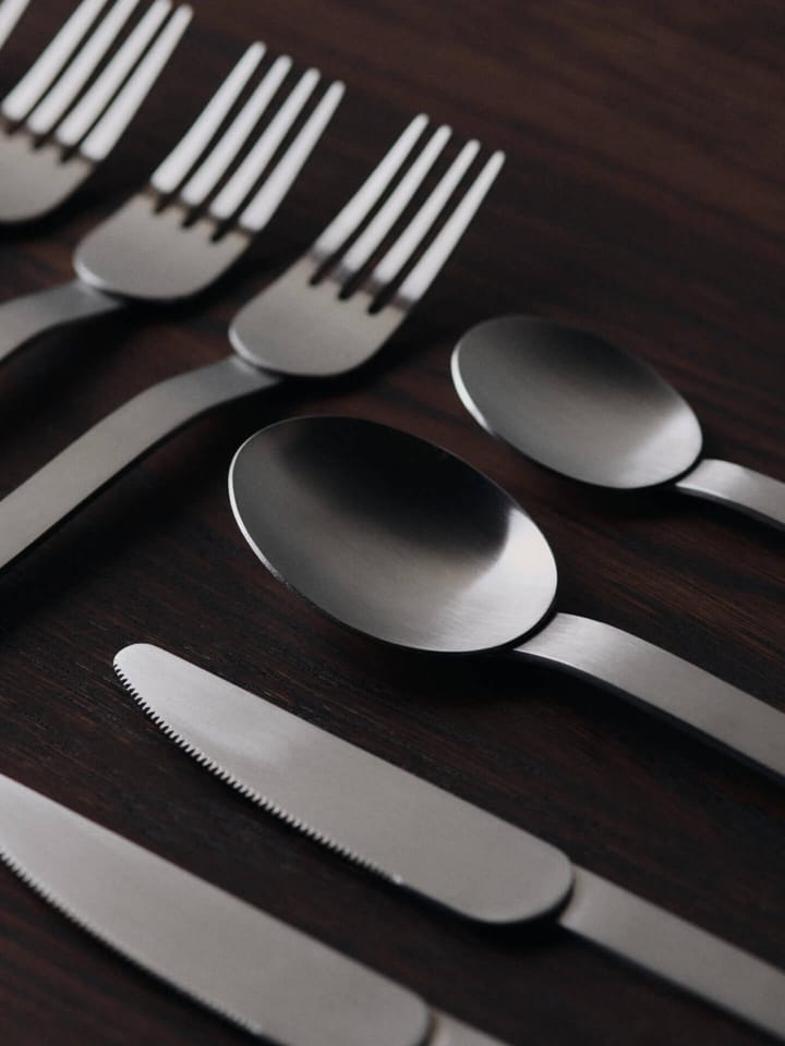 Stelo σετ μαχαιροπίρουνα 4 τεμαχίων, Brushed Stainless Steel Ferm Living