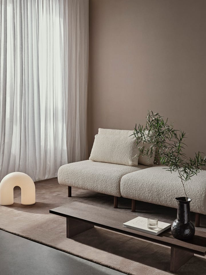 Θυσανωτό χαλί Stille, Ash Brown, 200x300 cm Ferm Living
