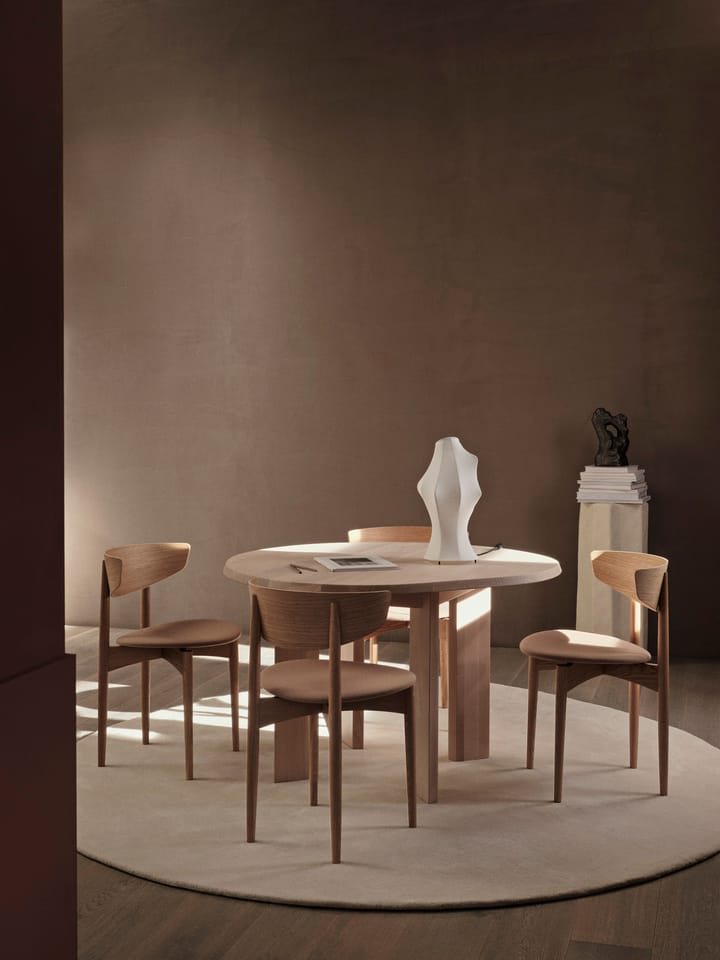 Θυσανωτό χαλί Stille στρογγυλό, Off-white Ø240 cm Ferm Living