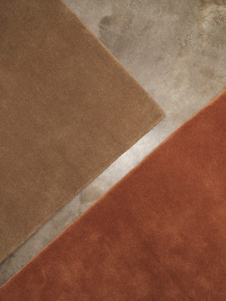 Θυσανωτό χαλί Stille, Red brown, 160x250 cm Ferm Living