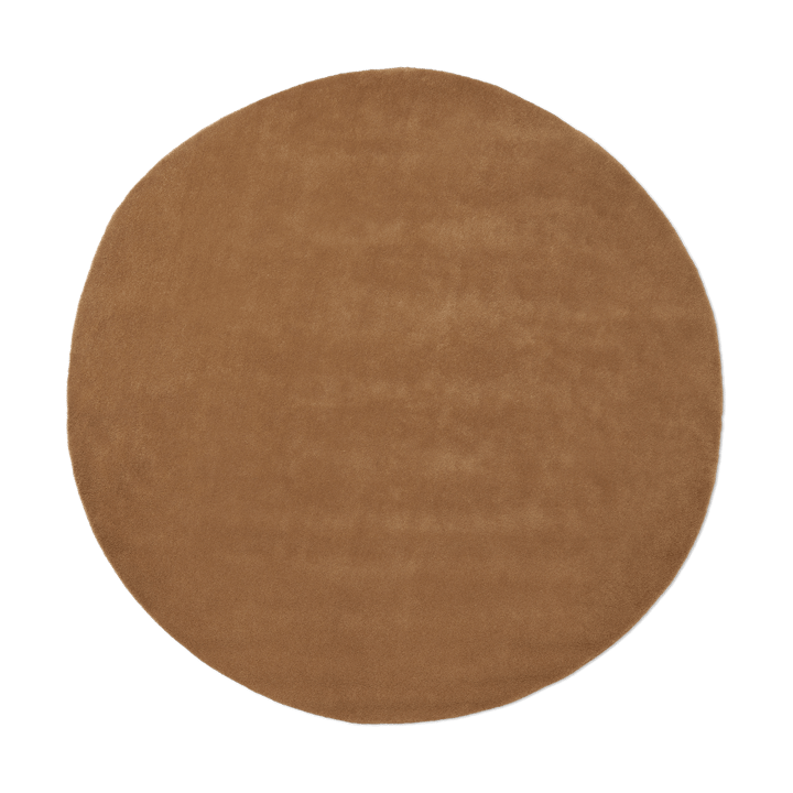 Θυσανωτό χαλί Stille στρογγυλό - Toffee, Ø240 cm - Ferm Living
