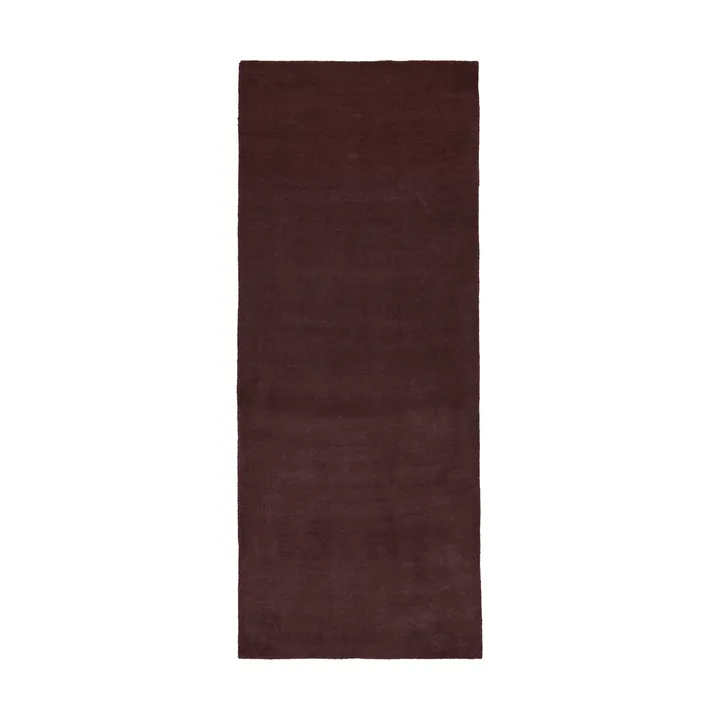 Stille tufted χαλί - Dark pecan, 80x200 εκ. - Ferm Living