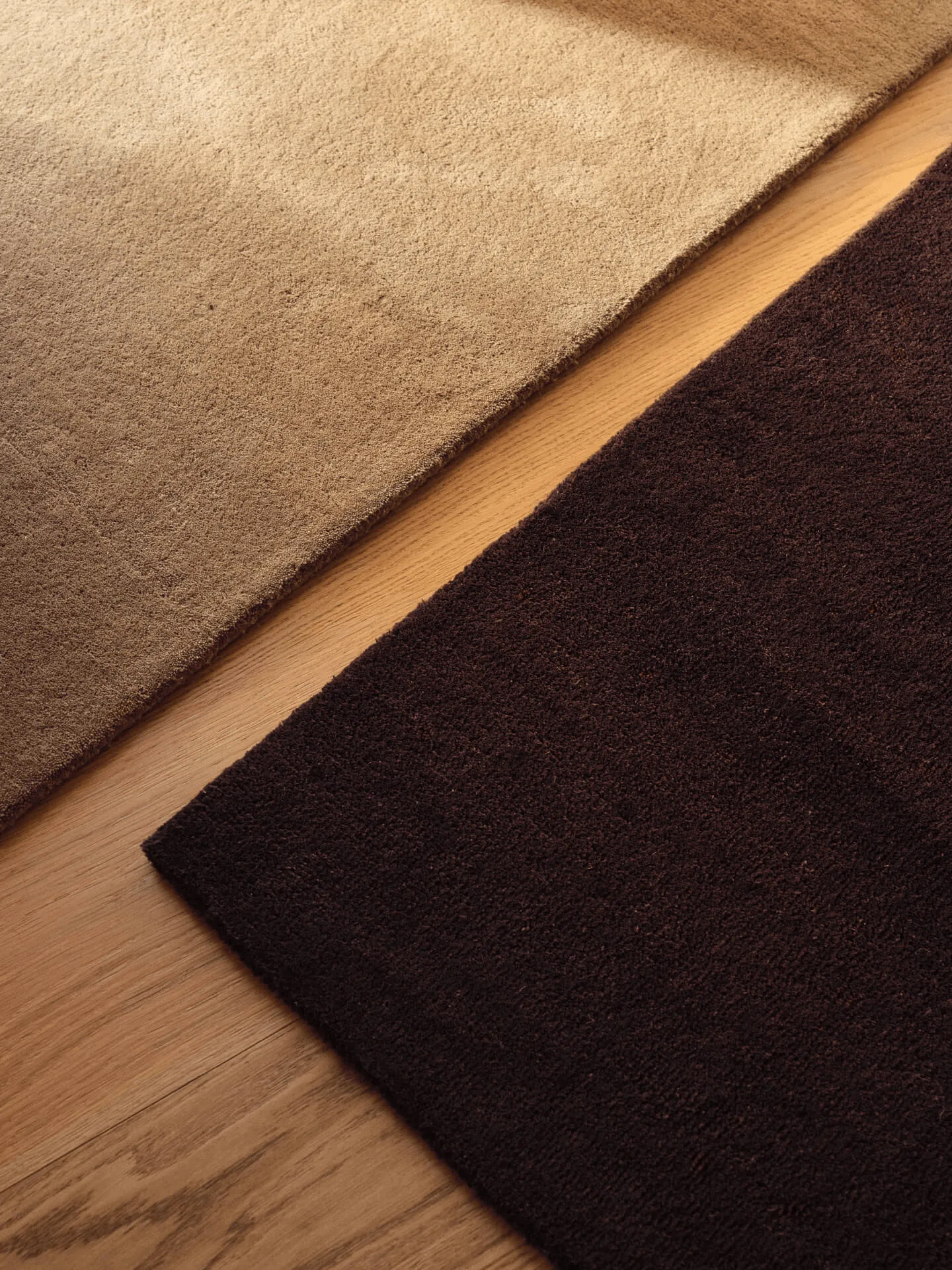 Stille tufted χαλί, Dark pecan, 80x200 εκ. Ferm Living