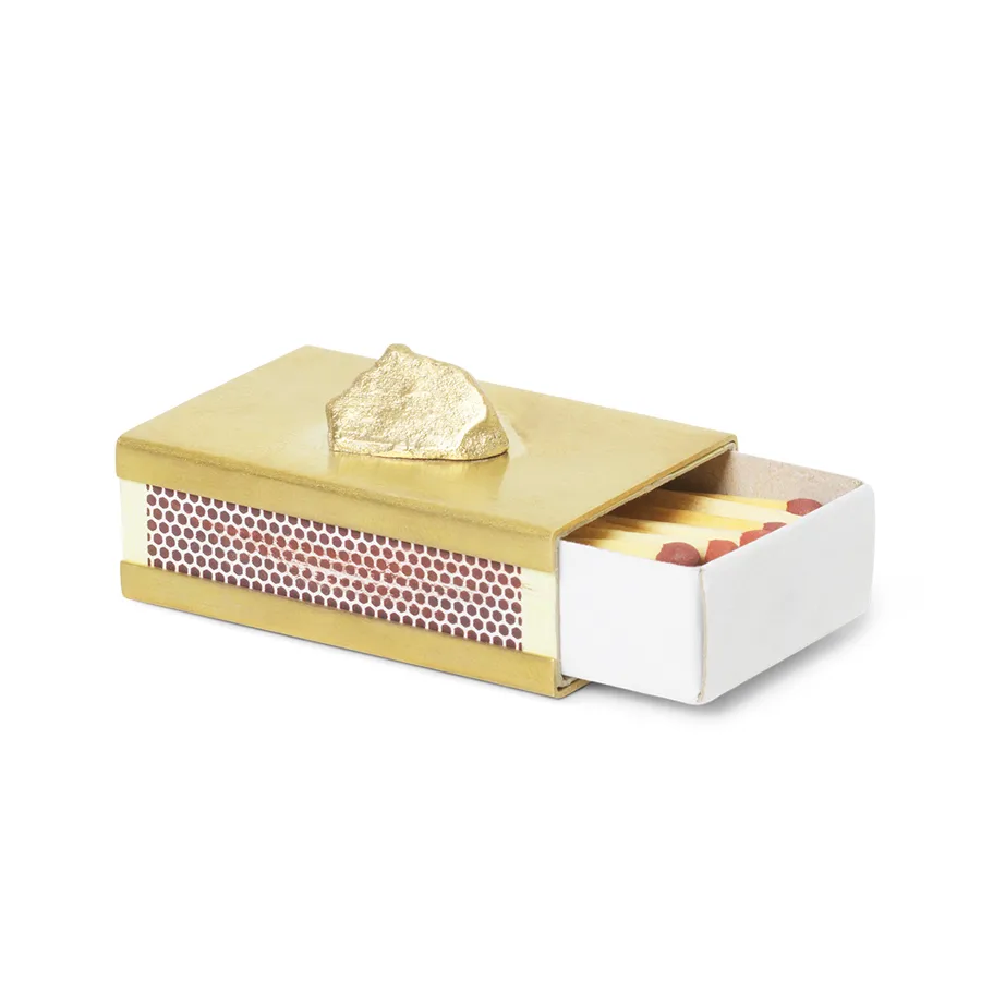 Stone θήκη αναπτήρων, Ορείχαλκος Ferm Living