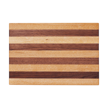 Stribe σανίδα κοπής bold 25x36 cm - Walnut-oak - Ferm Living