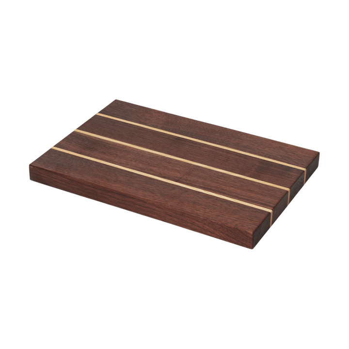 Stribe σανίδα κοπής fine 25x36 cm - Walnut-ash - Ferm Living