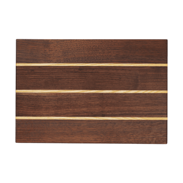 Stribe σανίδα κοπής fine 25x36 cm - Walnut-ash - Ferm Living