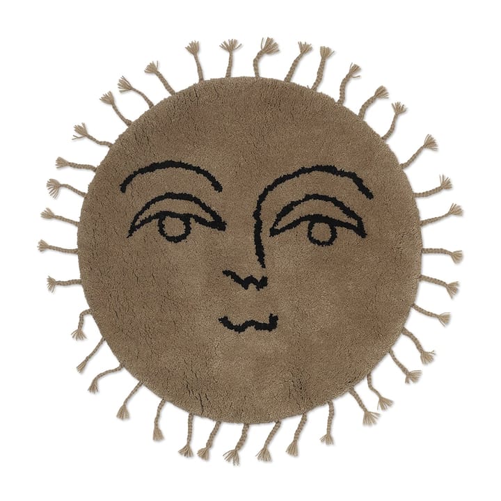Sun χαλί Ø70 cm, Φυσικό Ferm Living