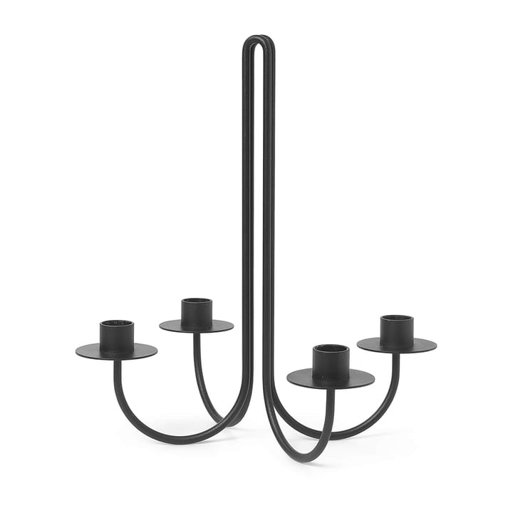 Sway κηροπήγιο - black - Ferm Living
