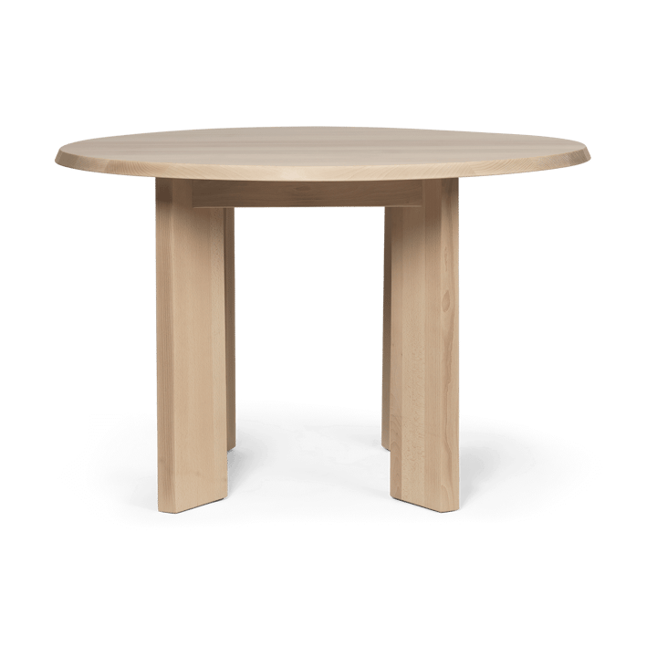 Στρογγυλό τραπέζι Tarn 104,6x113,5 cm - White Oiled Beech - Ferm Living