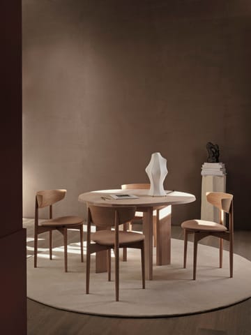 Στρογγυλό τραπέζι Tarn 104,6x113,5 cm - White Oiled Beech - Ferm Living