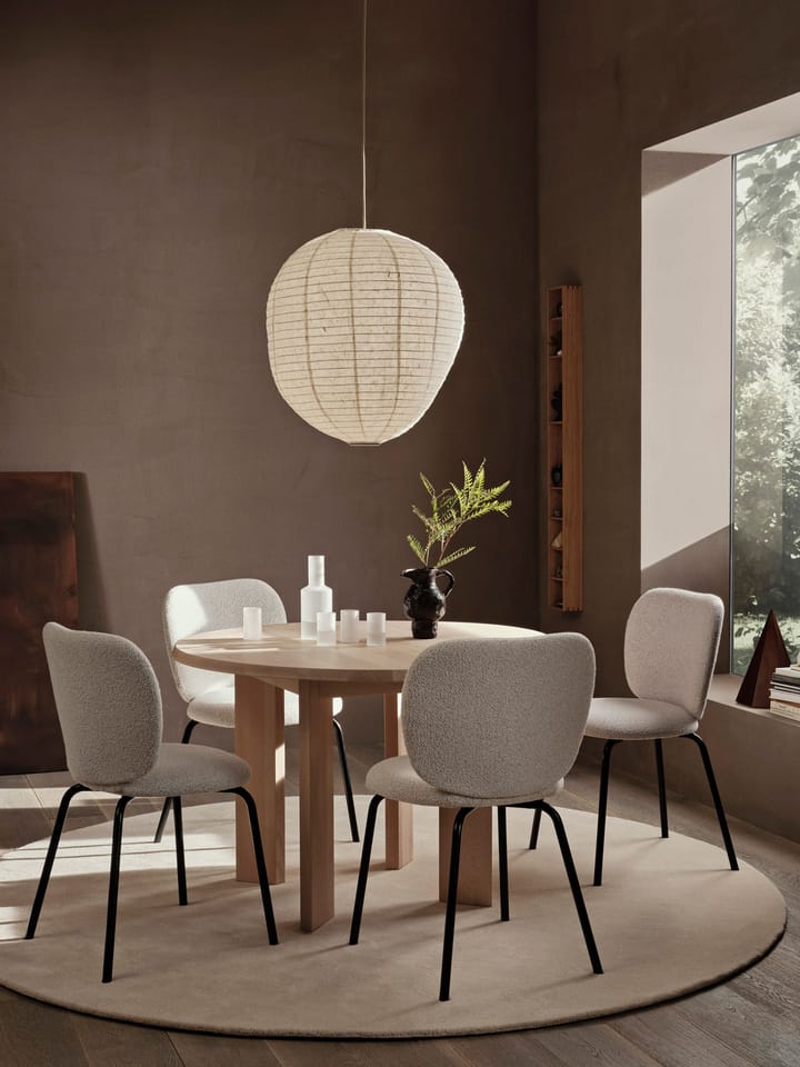 Στρογγυλό τραπέζι Tarn 104,6x113,5 cm, White Oiled Beech Ferm Living
